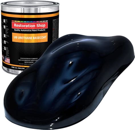 dark blue automotive paint.